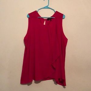 NWOT Status pink tank top